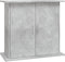 vidaXL - Aquariumstandaard - 81x36x73 - cm - bewerkt - hout - betongrijs
