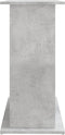 vidaXL - Aquariumstandaard - 81x36x73 - cm - bewerkt - hout - betongrijs