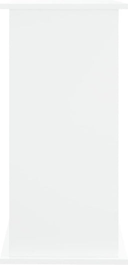 vidaXL - Aquariumstandaard - 81x36x73 - cm - bewerkt - hout - wit
