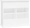 vidaXL - Aquariumstandaard - 81x36x73 - cm - bewerkt - hout - wit