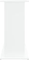 vidaXL - Aquariumstandaard - 81x36x73 - cm - bewerkt - hout - wit