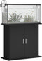 vidaXL - Aquariumstandaard - 81x36x73 - cm - bewerkt - hout - zwart