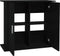 vidaXL - Aquariumstandaard - 81x36x73 - cm - bewerkt - hout - zwart