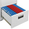 vidaXL - Archiefkast - 46x62x102,5 - cm - staal - lichtgrijs