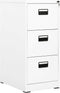 vidaXL - Archiefkast - 46x62x102,5 - cm - staal - wit