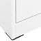 vidaXL - Archiefkast - 46x62x102,5 - cm - staal - wit