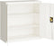 vidaXL - Archiefkast - 90x40x90 - cm - staal - wit
