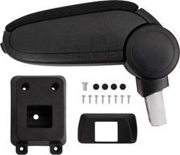 vidaXL - Armsteun - 12x33x(24-42) - cm - ABS - zwart