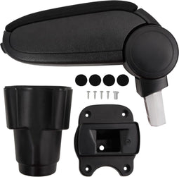 vidaXL - Armsteun - 12x33x(34-50) - cm - ABS - zwart