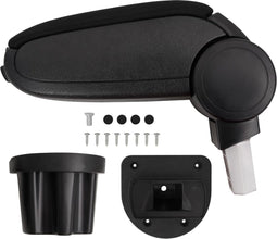 vidaXL - Armsteun - 13,5x32,5x(31-46,5) - cm - ABS - zwart