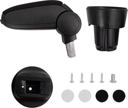 vidaXL - Armsteun - 13x33x(33-49) - cm - ABS - zwart