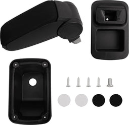 vidaXL - Armsteun - 14x33x(30-45,5) - cm - ABS - zwart