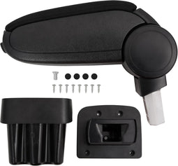 vidaXL - Armsteun - 15x31,5x(35-51) - cm - ABS - zwart