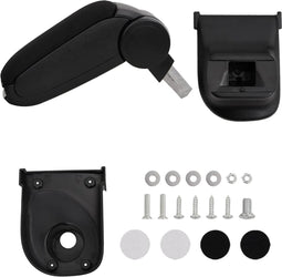 vidaXL - Armsteun - 15x35x(30-47) - cm - ABS - zwart