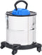 vidaXL Asstofzuiger met HEPA filter 1200 W 20 L roestvrij staal