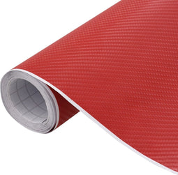 vidaXL - Autofolie - 4D - 100x150 - cm - rood