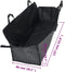 vidaXL - Autostoelhoes - voor - honden - 137x46x50 - cm - zwart