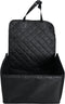 vidaXL - Autostoelhoes - voor - honden - zwart - 45x45x25/55 - cm