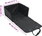 vidaXL - Autostoelhoes - voor - honden - zwart - 45x45x25/55 - cm