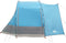 vidaXL - Autotent - 2-persoons - waterdicht - blauw