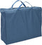 vidaXL - Babybox - met - matras - linnen - marineblauw