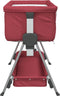 vidaXL - Babybox - met - matras - linnen - rood