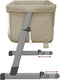 vidaXL - Babybox - met - matras - linnen - taupe