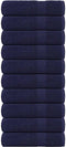 vidaXL - Badhanddoeken - 10 - st - 100x150 - cm - 360 - g/m² - 100% - katoen - marineblauw