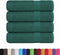 vidaXL - Badhanddoeken - 4 - st - 100x150 - cm - 360 - g/m² - 100% - katoen - groen