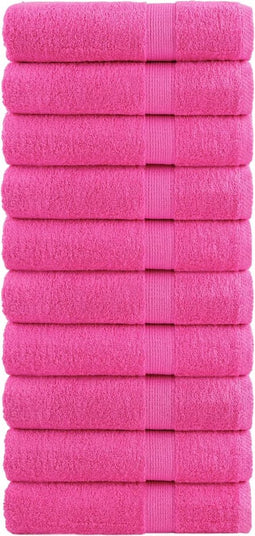 vidaXL - Badhanddoeken - SOLUND - 10 - st - 600 - g/m² - 100x150 - cm