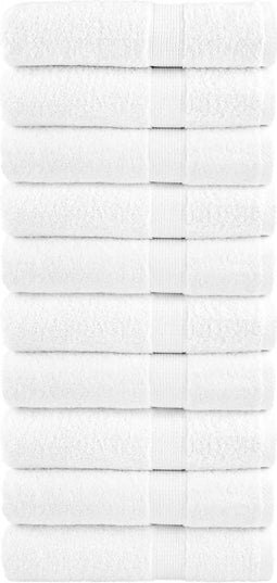 vidaXL - Badhanddoeken - SOLUND - 10 - st - 600 - g/m² - 100x150 - cm - wit