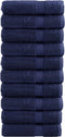 vidaXL - Badhanddoeken - SOLUND - 10 - st - 600 - g/m² - 70x140 - cm - marineblauw