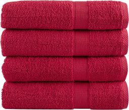 vidaXL - Badhanddoeken - SOLUND - 4 - st - 600 - g/m² - 100x150 - cm