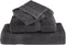 vidaXL - Badhanddoeken - SOLUND - 4 - st - 600 - g/m² - 100x150 - cm - antraciet