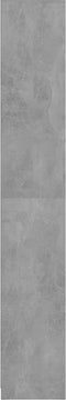 vidaXL - Badkamerkast - 30x30x183,5 - cm - bewerkt - hout - betongrijs