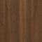 vidaXL - Badkamerkast - 30x30x95 - cm - bewerkt - hout - bruin - eikenkleur