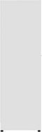 vidaXL - Badkamerkast - 30x30x95 - cm - bewerkt - hout - wit