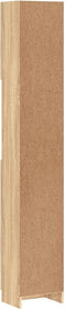 vidaXL - Badkamerkast - 32x25,5x190 - cm - bewerkt - hout - sonoma - eikenkleurig