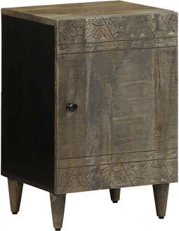 vidaXL - Badkamerkast - 38x33x58 - cm - massief - mangohout