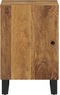 vidaXL - Badkamerkast - 38x33x58 - cm - massief - mangohout