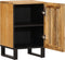 vidaXL - Badkamerkast - 38x34x58 - cm - massief - ruw - mangohout