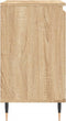 vidaXL - Badkamerkast - 58x33x60 - cm - bewerkt - hout - sonoma - eikenkleurig