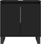 vidaXL - Badkamerkast - 58x33x60 - cm - bewerkt - hout - zwart