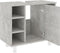 vidaXL - Badkamerkast - 60x32x53,5 - cm - bewerkt - hout - betongrijs