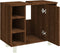 vidaXL - Badkamerkast - 60x32x53,5 - cm - bewerkt - hout - bruin - eikenkleur