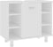 vidaXL - Badkamerkast - 60x32x53,5 - cm - spaanplaat - wit