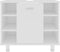 vidaXL - Badkamerkast - 60x32x53,5 - cm - spaanplaat - wit