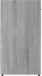 vidaXL - Badkamerkast - 60x33x60 - cm - bewerkt - hout - grijs - sonoma - eikenkleurig