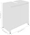 vidaXL - Badkamerkast - 60x33x61 - cm - spaanplaat - wit