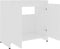 vidaXL - Badkamerkast - 60x33x61 - cm - spaanplaat - wit
